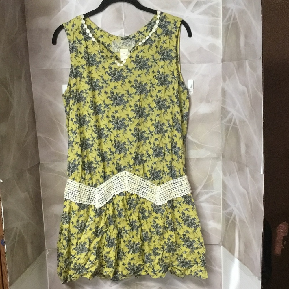 Nick & Mo Yellow/Green Dress
